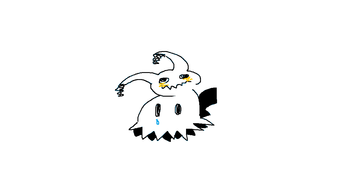 shrovmling's tweet photo. doodle of the day is: mimikyu https://t.co/Y6oZGCAvSq