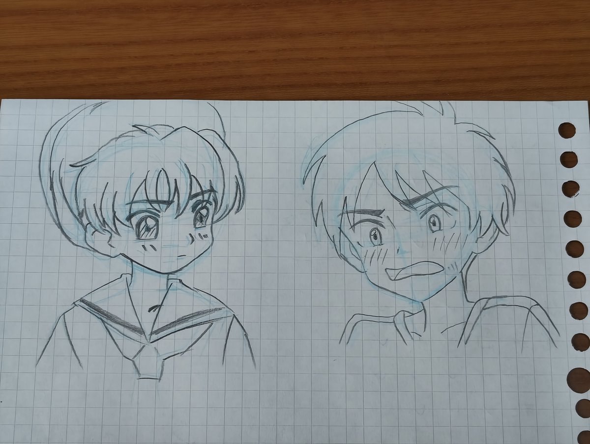 PI_7216's tweet photo. 液タブないからアナログ
やっぱり鉛筆好きやけど慣れないから難しい〜 https://t.co/4iTFmIBVeV