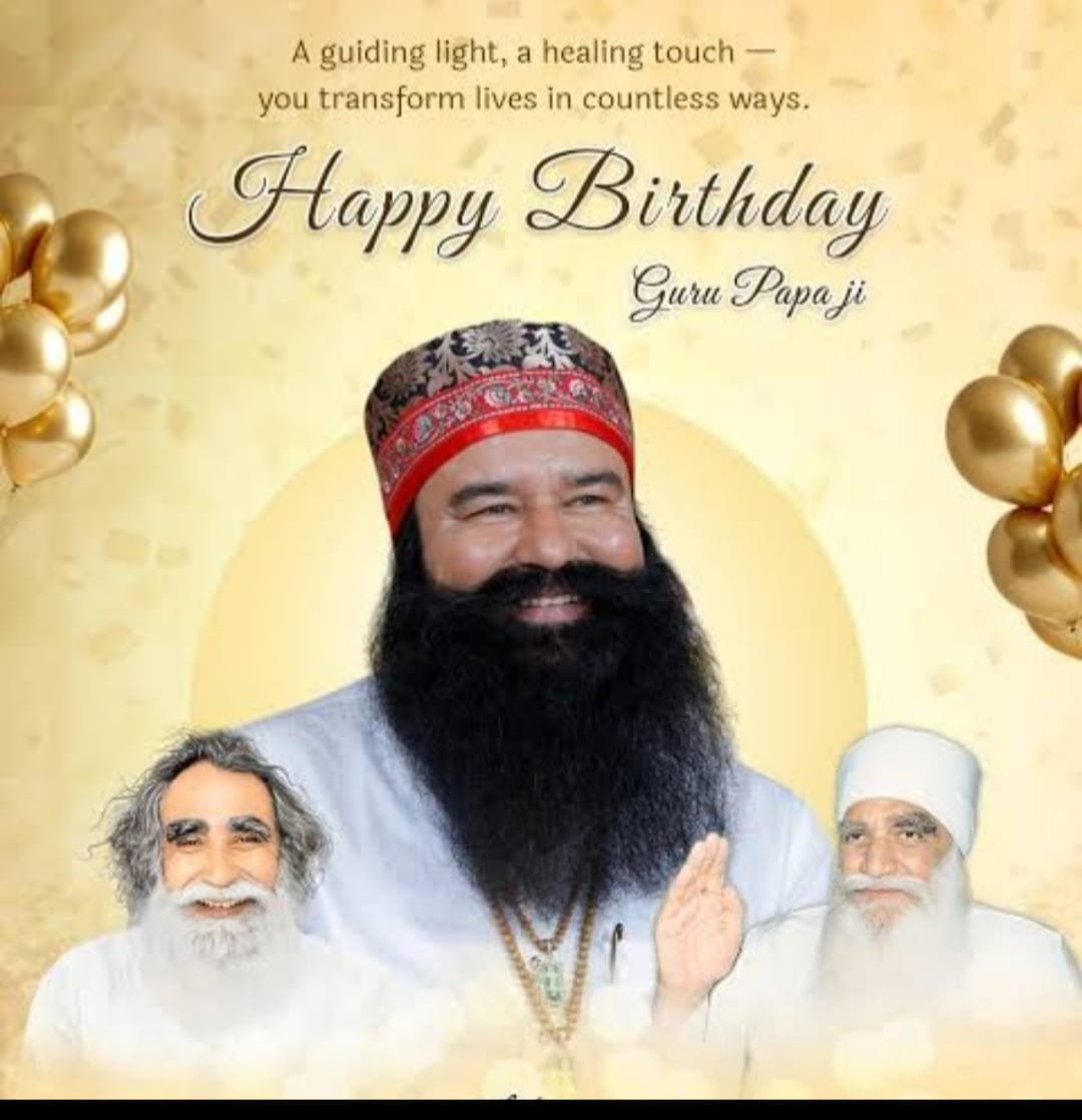 KavitaB14635706's tweet photo. जिस धरा पर गुरु पावन रूप में अवतरित होते है वह भूमि भी धन्य हो जाती है गुरु केवल ज्ञान नहीं बल्कि जीवन जीने की राह दिखाते है।
इस पावन #HappyBirthdaySaintMSG   हम सब धन्य है ऐसे मसीहा रूहानी रहबर ने हमें जीवन की नई राह दिखाई।
#MSGBhandara की करोड़ों बार बधाइयां
🎉🥳🎂

#15August https://t.co/hvnotOcnBJ