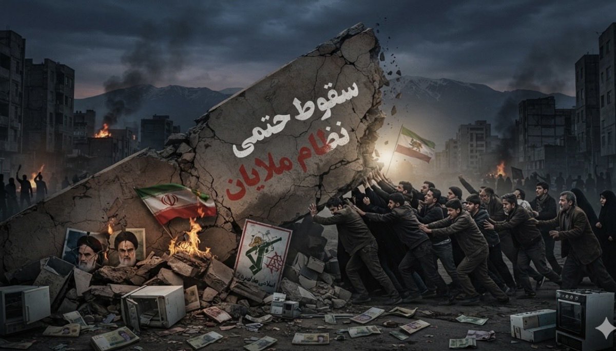 aov2008's tweet photo. 💥 زلزال الأرقام: السقوط الحتمي لنظام الملالي! 💥

' الحصار القاتل.. الموت السريري للاقتصاد!
طوق النار يشتد! العقوبات تخنق 85% من شريان الاقتصاد الإيراني، والنظام عاجز تماماً عن التنفس!
تبخرت المليارات! صادرات النفط هوت من 2.5 مليون برميل إلى قاع سحيق، وموازنة مرعبة بعجز يتجاوز 40%!

'المطبعة الانتحارية! طبع عملة بلا غطاء يُشعل التضخم السنوي المقارن ليتجاوز عتبة 87%، بينما يتخطى تضخم الغذاء حاجز 128%! الريال يلفظ أنفاسه الأخيرة!

🏚️ الدمار الشامل.. ثروات منهوبة وشعب مسحوق!
بلد النفط والغاز يجوع! أكثر من 60% من الشعب الإيراني سقطوا قسراً تحت خط الفقر!
السقوط الحر للعملة! الريال الإيراني يفقد أكثر من 90% من قيمته، ومدخرات المواطنين تحولت إلى رماد!
عطش وخراب! كارثة بيئية تضرب 70% من المحافظات.. النظام ينهب المياه ويترك الأرض قاحلة والمزارع مهجورة!

🌍 الشتات والهروب الكبير.. تفريغ العقول!
نزيف الكفاءات المرعب! ملايين العلماء والمختصين والأكاديميين يفرون من جحيم الملالي نحو الغرب!
جيل اليأس يثور! ارتفاع مخيف بنسبة 40% في مؤشرات الإحباط والانتحار بين الشباب.. لم يتبقَ لهم مستقبل هناك!
تصدع الجدار الأخير! الدائرة الضيقة للمرشد تتآكل، والولاءات تنقسم، والخوف الأكبر بات من الداخل!

💣 الانفجار الوشيك.. ساعة الصفر تقترب!
انتهت الشرعية وسقط القناع! الشارع الإيراني لم يعد يحتج، بل يغلي وينتظر لحظة الانقضاض الكبرى!
ذراع طهران مشلولة! المليشيات الإقليمية تتهاوى، والتمويل الإيراني يتبخر، والردع المزعوم أصبح أثراً بعد عين!

" الحل الأمني فشل! الرصاص لم يعد يخيف الجياع، والنظام يتأرجح على حافة الهاوية.. إنها النهاية!
#الكاتب_عشق_محمد_بن_سعيدان  #جشن_آزادی_مبارک #پاکستان  #ايران #Irán 
#پاکستان_ہمیشہ_زندہ_باد