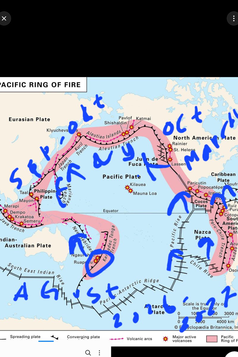 MathersLig1's tweet photo. @UNGeneva Data sebelumnya 2025 → Kamchatka M8,8
→ Jepang M7,6
→ Filipina M7,4, dan lainnya. �
The Watchers +1
2026 → Venezuela M7,5 dan M7,2
→ Ternate/Indonesia M7,4
→ Kolombia M7,4
→ Flores/NTT M7,7 pada 14 Agustus UTC. Gempa Flores tersebut dilaporkan diikuti beberapa gempa https://t.co/9FoT5sUYlh