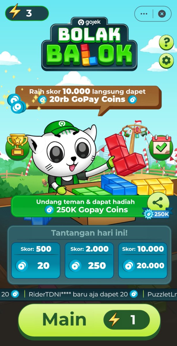ImankR9's tweet photo. Ngumpuling 20k ruby lebih ampe lewat berapa purnama cuma buat apa?? Ya buat ini... Maen bolak balok di gojek biar dapet 20k coins gopay
Hahhahaaa
Lebih ke penasaran sihh
Seru seru
Alhmdllah udah masuk 20k gopay coinsnya 😁🙏 https://t.co/z6Uc6PJNdn