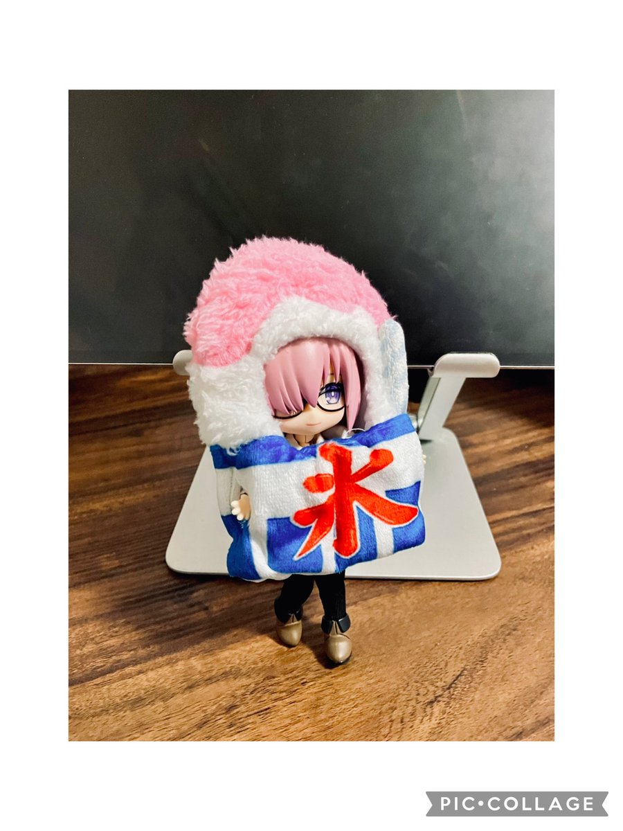 Re64x04UjW's tweet photo. これは突然かき氷にされて呆然とするマシュ https://t.co/aJgOXkwsbX