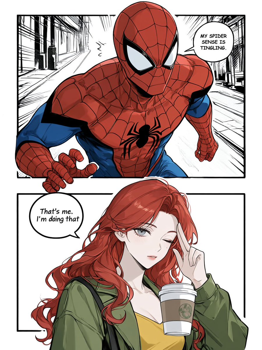 greybluehour's tweet photo. Peter × Jean
#SpiderManBrandNewDay  #spiderman  #PixAITsubakiV3 https://t.co/WKwII5XWjq