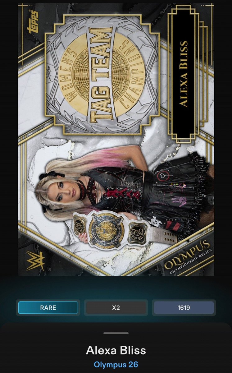 JonaMar72080523's tweet photo. New Cards Alexa  🖤
@AlexaBliss_WWE @spann161972 https://t.co/YRG21voQml