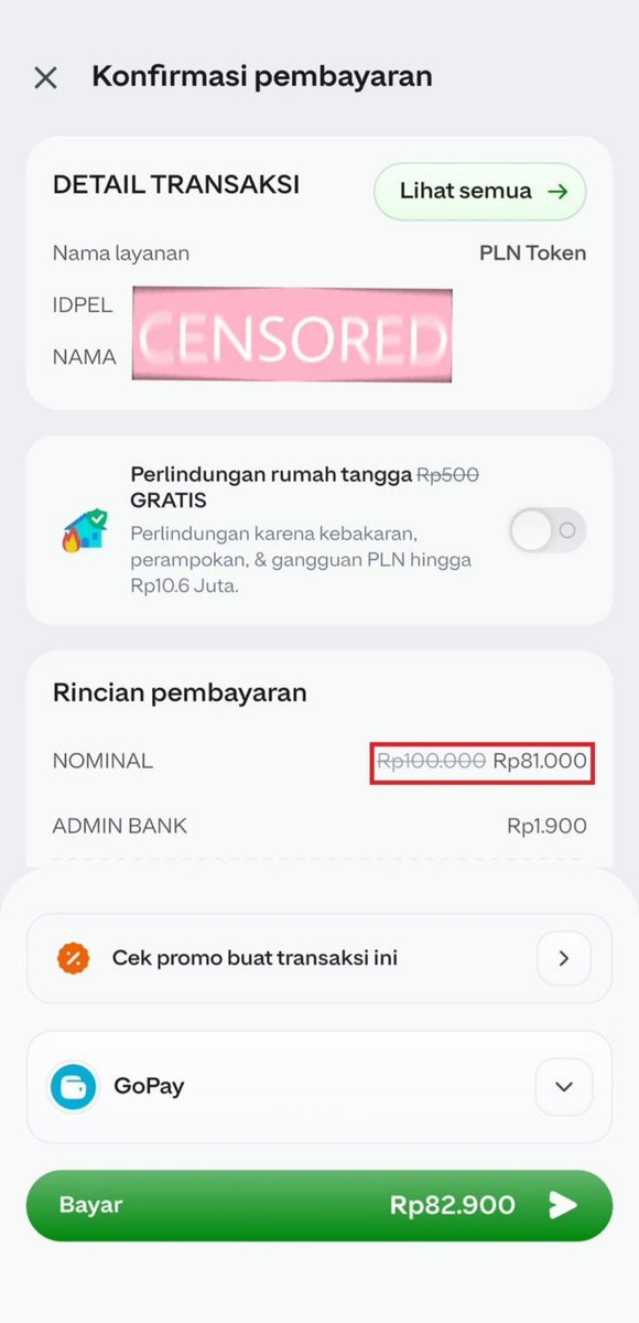 macewore's tweet photo. lagi butuh listrik tapi pengen tetap irit? cek promo GoPay, token 100 ribu cukup bayar Rp81.000 #GOPAYTOKENPLN81RIBU https://t.co/ALiuJnhAUb