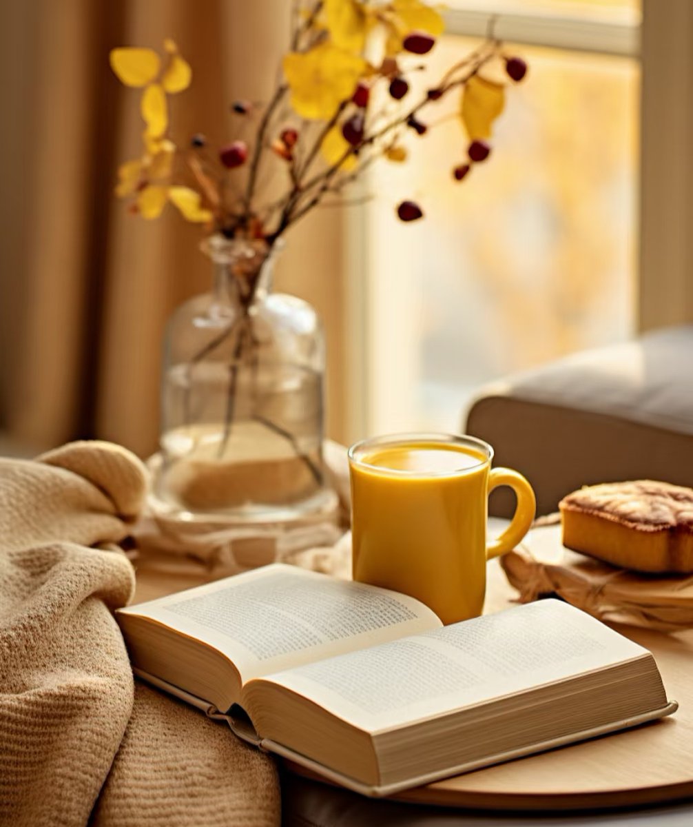 ChasBraddomsh's tweet photo. Just cozying up with a warm cup of tea and my favorite book on a rainy Sunday—this is the perfect slow moment to reset ， https://t.co/ZwwBwpVcWS