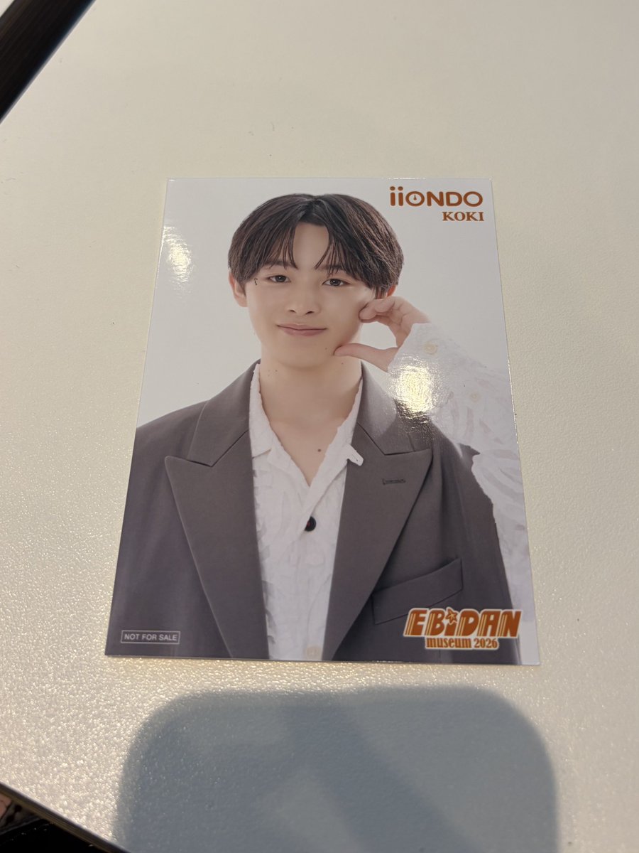 0S_ans's tweet photo. EBiDAN museum 2026 ミュージアム エビミュ HMV交換 入場特典 ブロマイド 生写真

譲】三村 航輝
求】高桑真之 塩﨑太智

現在栄エビミュ会場付近におります。
後日郵送可
お気軽にお声かけください

 #EBiDAN交換  #milk交換  #Lienel交換  #iiONDO交換 https://t.co/9yERiOl2f5