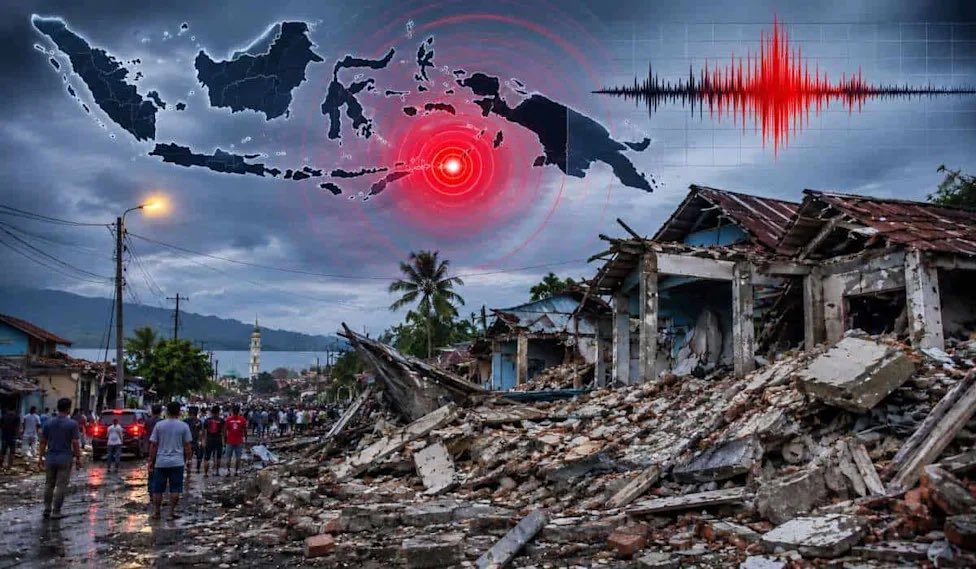 AlejoRodriEC's tweet photo. Hoy un devastador terremoto de 7.7 grados golpeó Indonesia causando varios muertos y miles de heridos.
El terremoto ocurre solo 7 días después del terremoto de 7.5 en Colombia que ha dejado más de 300 muertos y 1 mes después del terremoto de 7.4 en Venezuela que ha dejado más de 10 mil muertos.