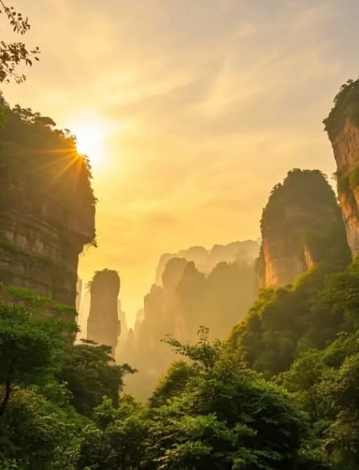 AmlyxaYu's tweet photo. best view in zhangjiajie https://t.co/45ivO3A6cB