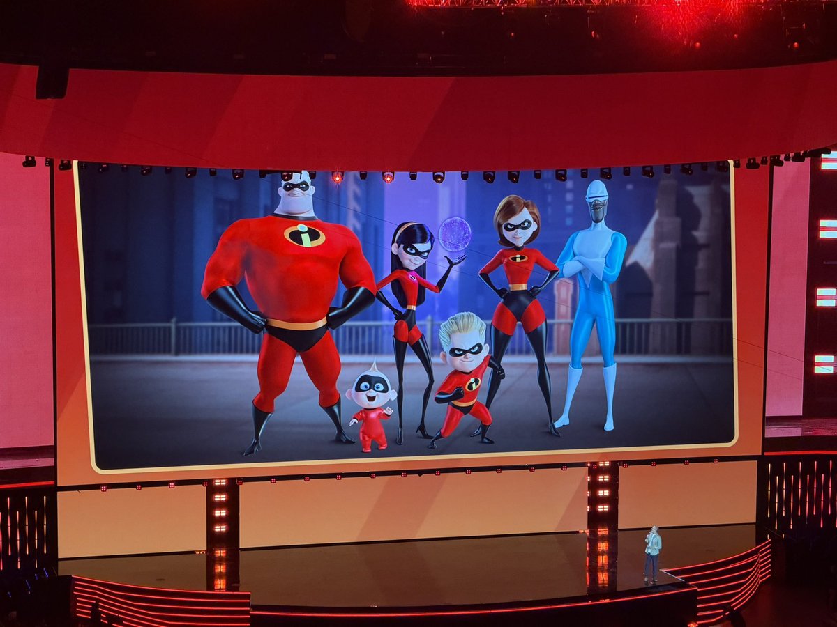 IGNBrasil's tweet photo. Incríveis 3 é confirmado para 2028 🚨

#D23 https://t.co/UOYAsj3bkt