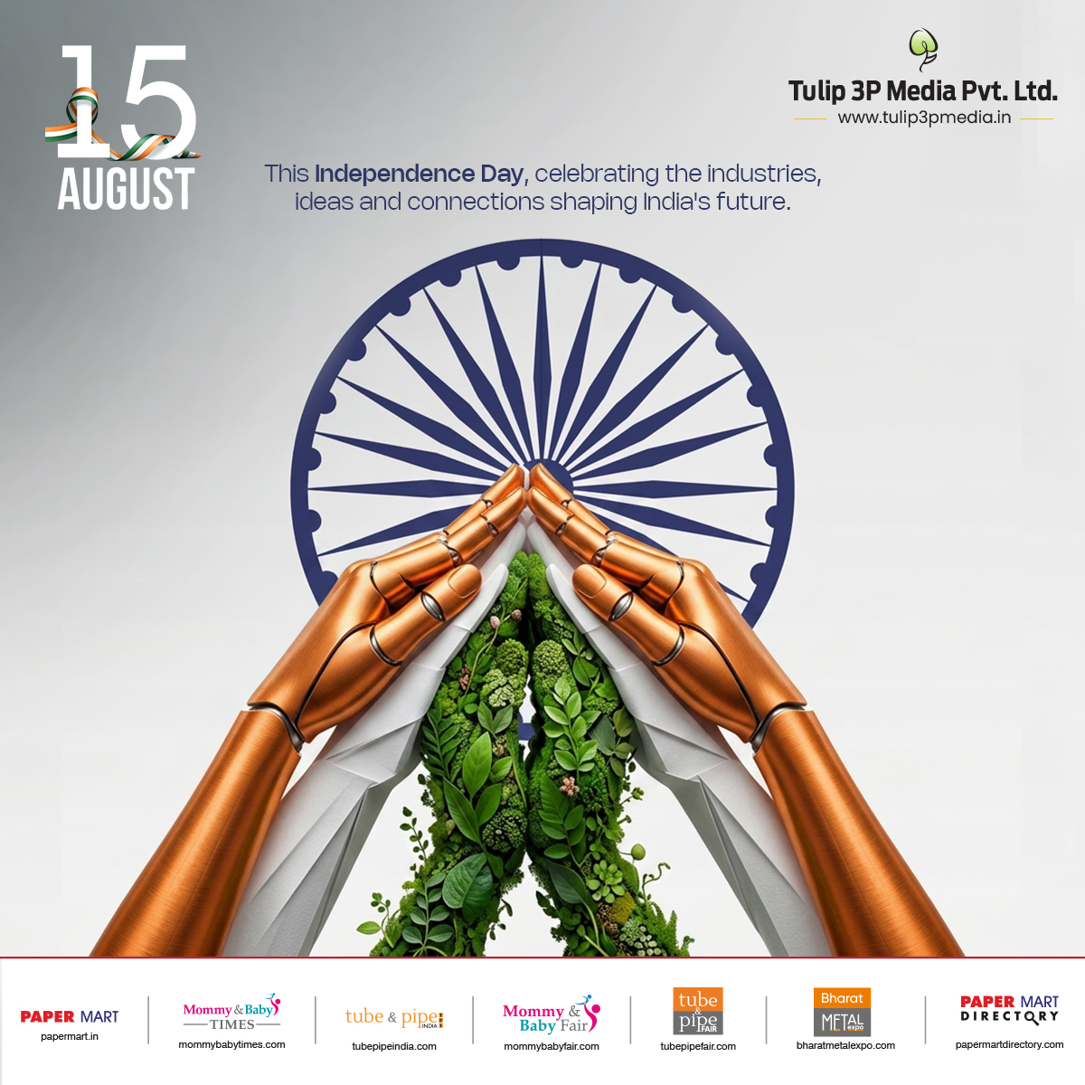 PaperDirectory's tweet photo. On this 80th Independence Day, we celebrate the spirit of freedom and the strength of unity. Let's honour the past, cherish the present and work together for a brighter future.
Happy 80th Independence Day! 

#IndependenceDay #JaiHind https://t.co/uIPCpIKSja