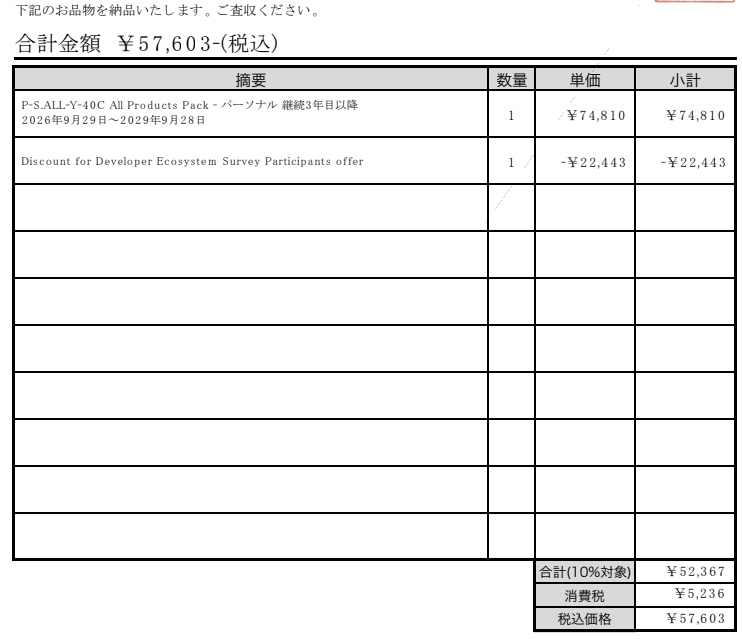 HRS_O's tweet photo. JetBrainsにお布施した。
3年後のIDE環境はどうなってるかねぇ・・・ https://t.co/Qe927rQx38