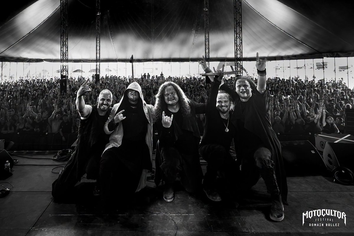 IOTUNNband's tweet photo. Merci Motocultor Festival 🤘🇫🇷 what a day! We can’t wait to be back in France again 💙🤍❤️

📷 @romainballez 
#motocultorfestival https://t.co/hSq7WVtqcd