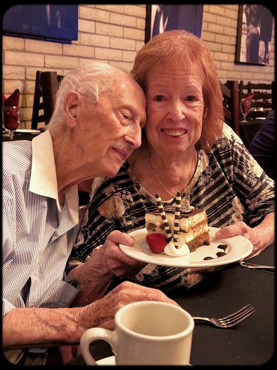 HillyHindi's tweet photo. My Dearest Abuelito is 99 years young!! 🎂 What a blessing it is to celebrate such a special bday with you. ❤️ I hope you know how deeply loved you are. I can’t wait for more pizza nights to hear your stories, jokes, wisdom &amp; laughter. Love you so much &amp; I thank God for you! 👴🏻 https://t.co/QKGbGkgncF