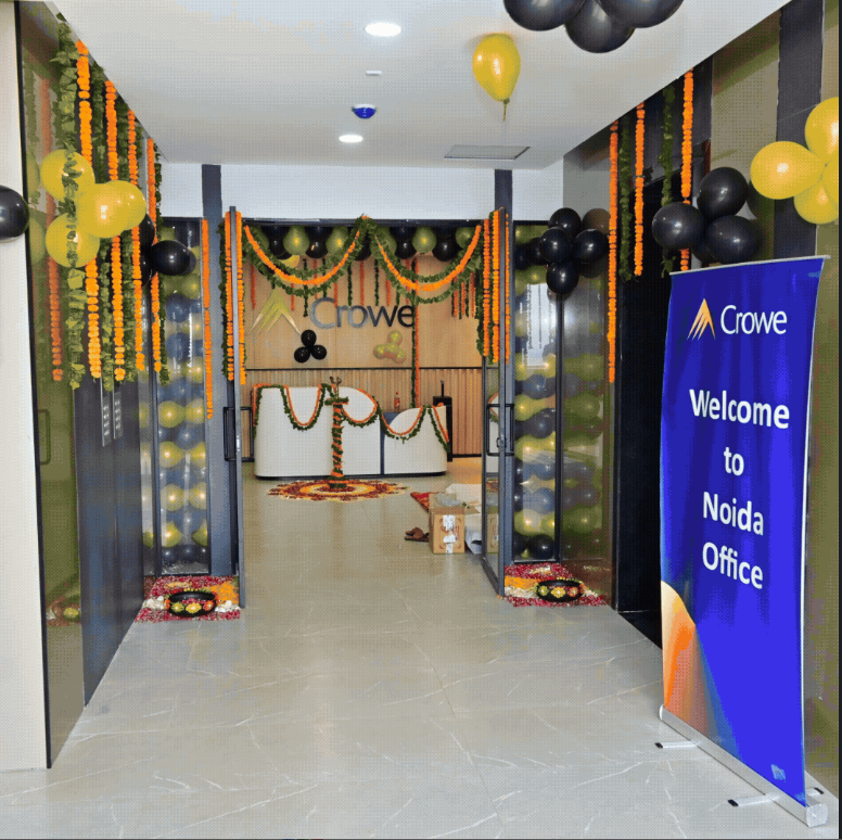 NaFaUpSpo's tweet photo. #CroweLLP has marked a new milestone for its Crowe #CapabilityCenter – India with the grand opening of its new #Noida office. The expansion strengthens Crowe’s presence in #India and supports its global accounting and advisory network across 130+ countries.
#GCC https://t.co/V1ng0P1EDg