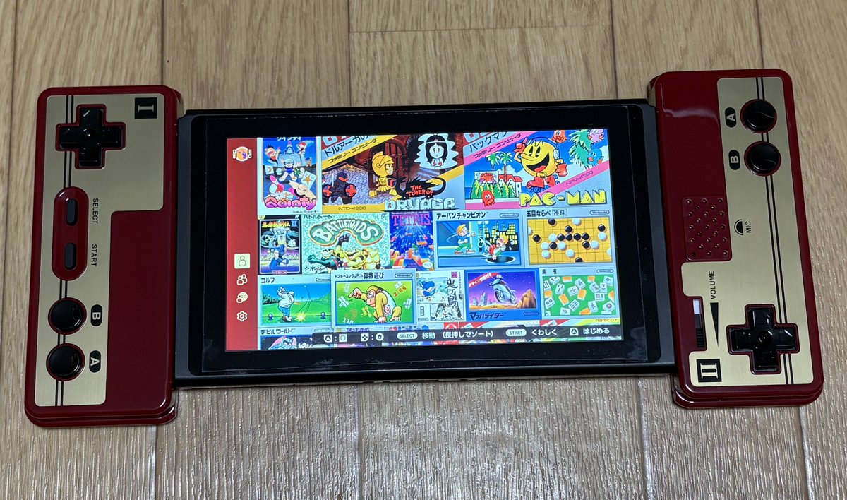 Nightmaregameb's tweet photo. ……？
どうやって持つんだっけ？

#switch
#ファミコン https://t.co/6c5dCiDMz0
