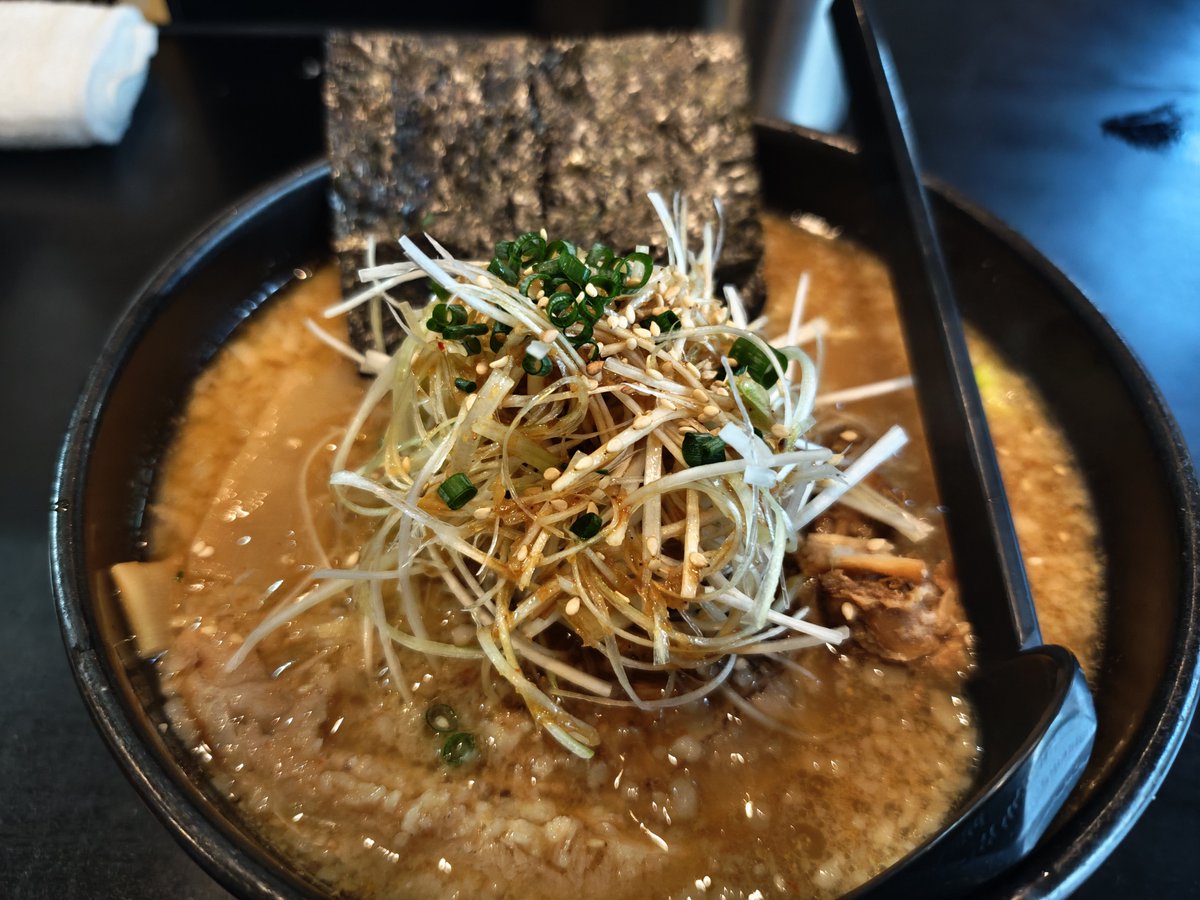 emptyKilling's tweet photo. ネギラーメン♪( ◜௰◝و(و " https://t.co/uepneMC1Xw