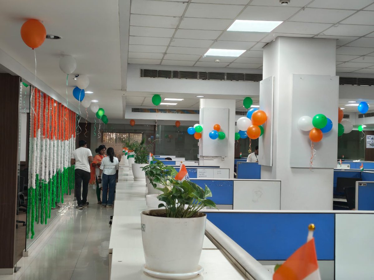 Himansudevcoder's tweet photo. Happy Independence Day! 🇮🇳✨

A beautiful Independence Day celebration at PrathTech filled with fun, laughter, and memorable moments with the entire team. ❤️

A big thank you to our HR, CEO Ma’am, and the organizing team for making it so special! 🙏

Jai Hind! 🇮🇳 https://t.co/AcVz3Fq7tx
