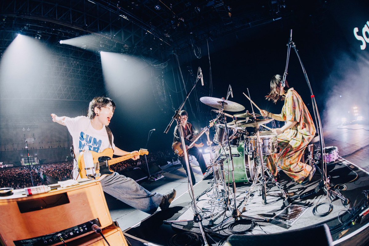 saucydog_offi's tweet photo. 「SUMMER SONIC 2026(@summer_sonic)」at ZOZOマリンスタジアム＆幕張メッセ

ありがとうございました！

all photo by toya(@__tpwbo) https://t.co/ZJE4hLfyC3