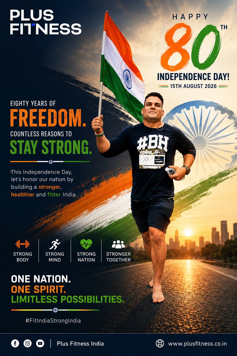 JITEN_PA's tweet photo. Happy 80th Independence Day 🇮🇳 https://t.co/BERnuBHGiO