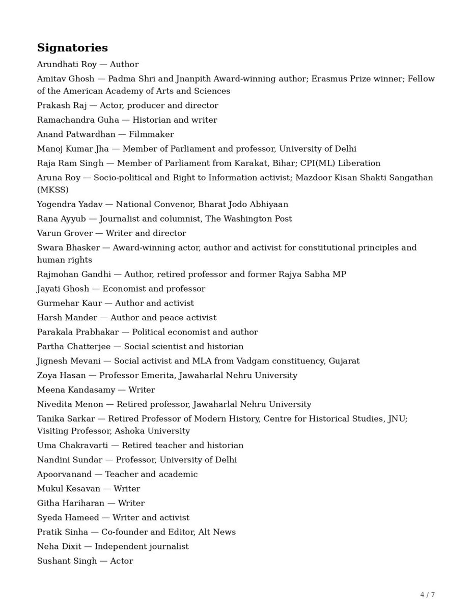 FreeUmarKhalid1's tweet photo. Concerned citizens urge CJI to uphold liberty of Umar Khalid and Sharjeel Imam on the eve of India’s 80th Independence day. #UmarKhalid #SharjeelImam #स्वतंत्रता_दिवस https://t.co/cxH7BDgDKH