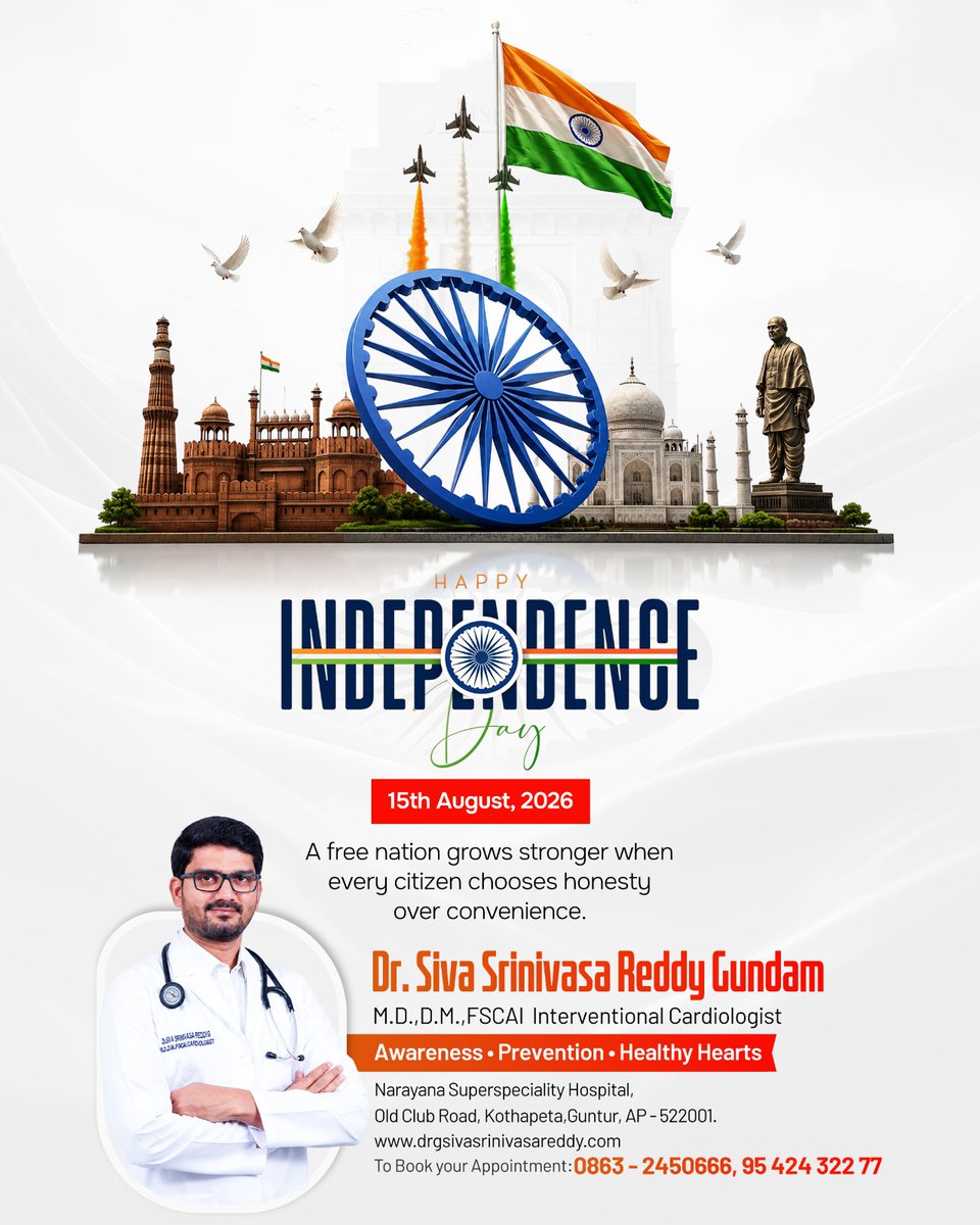 drgssreddy's tweet photo. #IndependenceDay #HappyIndependenceDay #15August https://t.co/BHck5Rd20p