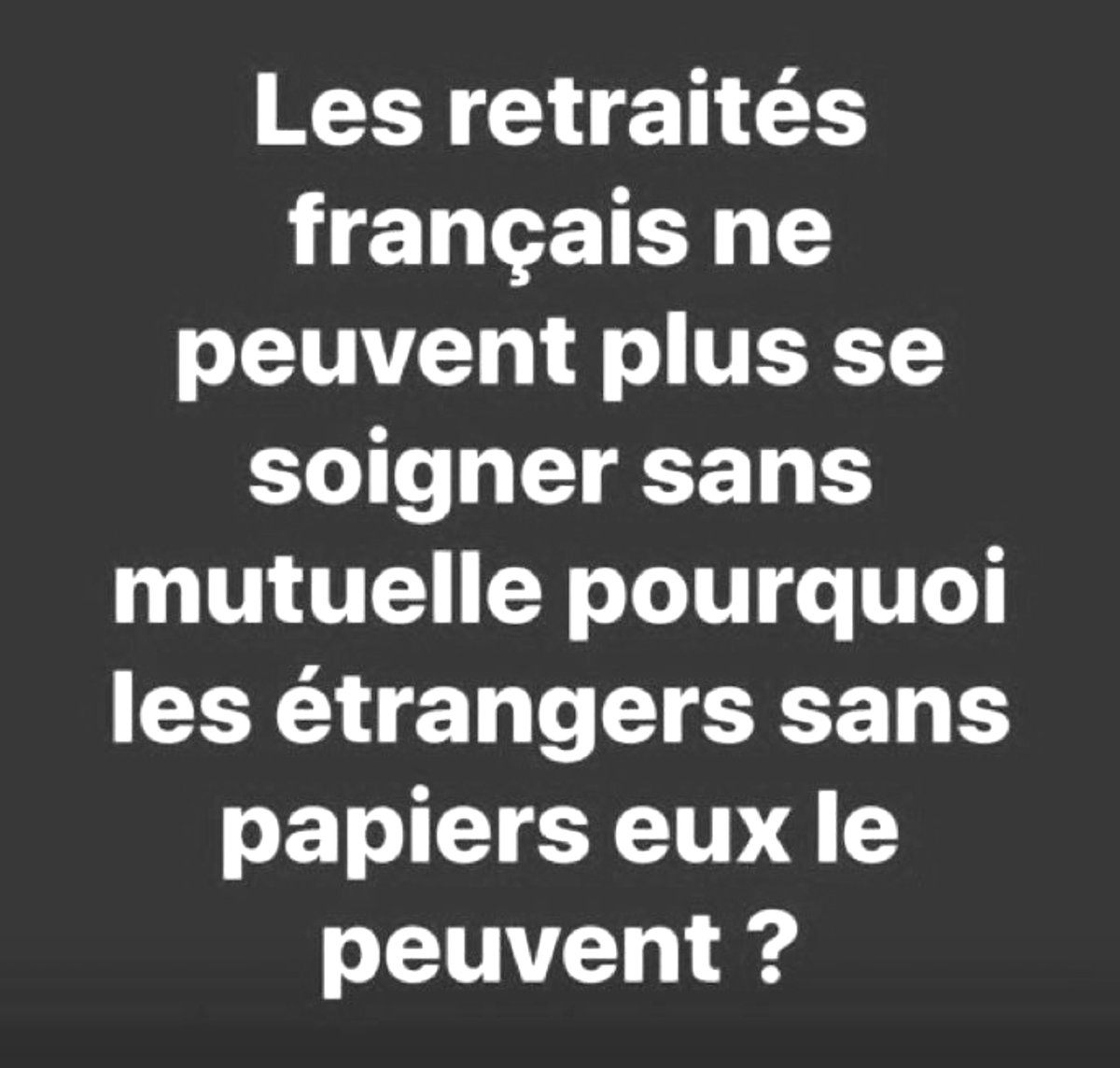 forzanimes1203's tweet photo. La question mérite d'être posée !

Les retraités ont cotisé pour eux et non pour les #Clandestins 

Le CONSTAT est FACTUEL ‼️ https://t.co/ESbVyvdYhn