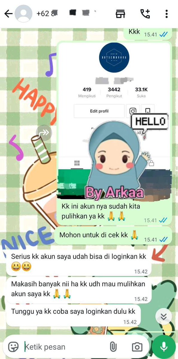 awcident's tweet photo. All JASA❕

💭jasa hapus akun
💭jasa pemulihan &amp; balikin akun lupa pasword/ke hack
💭jasa lacak lokasi
💭jasa sadap wa
💭jasa lacak hp hilang by no hp/imei/akun
💭jasa hack/pemulihan akun (email,ig,wa,twiter/x, fb,tiktok)

Fast Order &amp; Amanah!

WHATSAPP ADA DIBIO PROFIL✨ https://t.co/XX3VJClFGs