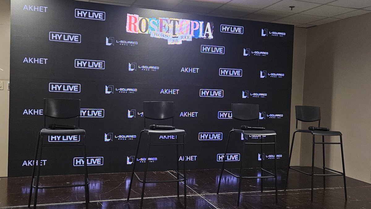 Jonah_writer's tweet photo. Waiting for #TheRose
#ROSETOPIA #ROSETOPIAInManila #LSquaredProdPH #manilabulletin #presscon #manilabulletin https://t.co/aAj0fgfvJb