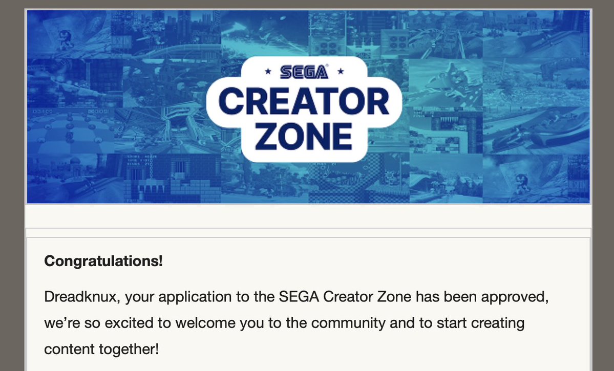 sonicstadium's tweet photo. ✨ GOOD FUTURE HUE HUE HUE ✨

💙 Thank you so much SEGA! You've made a geriatric Sonic Unc feel very nice feelings! https://t.co/yOsaX9SNmD