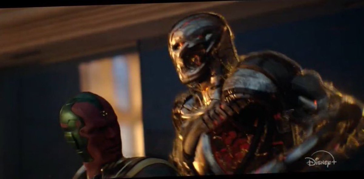 Aliy16y's tweet photo. Ultron and Vision in ‘VISIONQUEST.’

#D23 https://t.co/NDGE9M8R8T