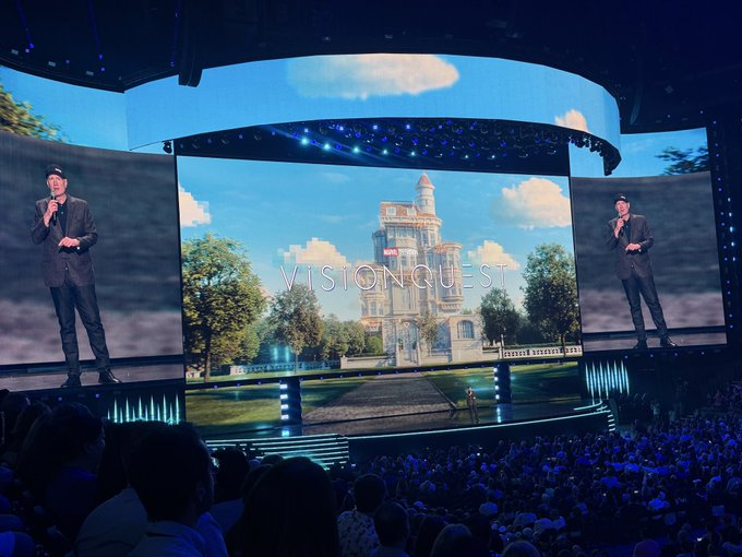 Zed_MaliceGG's tweet photo. 🔴 ¡Oficialmente comienza el panel de Marvel Studios en la D23! Y arrancamos con Vision Quest. 👀 Manténganse atentos, que las novedades están a punto de llegar.
#MarvelStudios #VisionQuest #Marvel #D23 #MCU https://t.co/YV8tOkUHKx