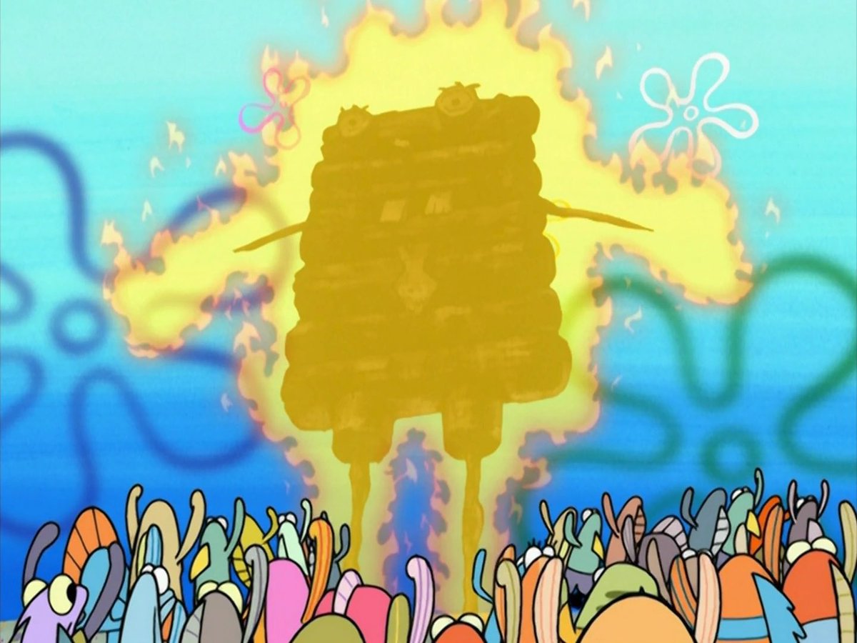 PopCrave's tweet photo. Today is National No SpongeBob Day. https://t.co/ZvSI7gkmoa