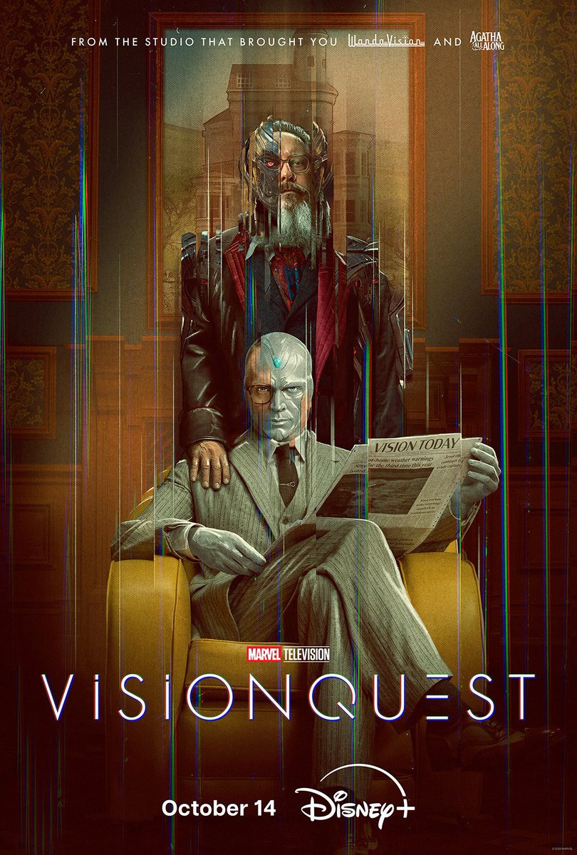 PopBase's tweet photo. First poster for ‘VISIONQUEST’.

Releasing October 14 on Disney+. https://t.co/1puOIU6BVL