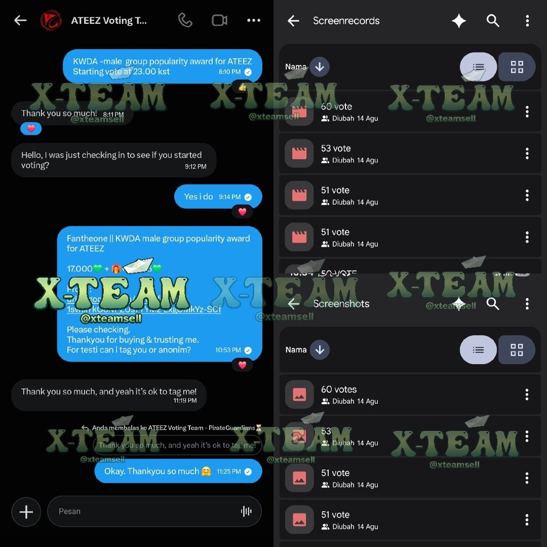 xteamsell's tweet photo. π260814 || FANTHEONE π
TERJUAL 17.000 gems π untuk #ATEEZ
Di Beli oleh @PirateGuardians
Terima kasih atas pembelian Anda di @xteamsell dan Terima kasih banyak sudah mempercayai kamiπ€
#XTeamProof https://t.co/oJZfgHVUqe