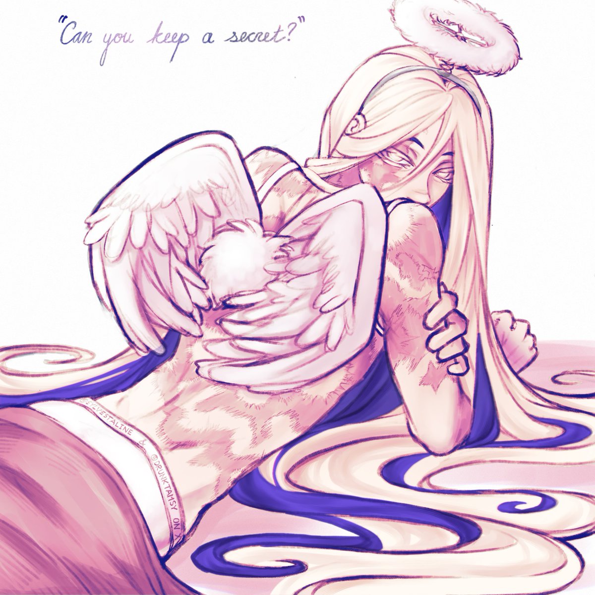 drunktamsy's tweet photo. Collab with @sylvestaline 
Thank you for trusting me to color this beauty...
#tamsy https://t.co/i1Ay3ctZ85