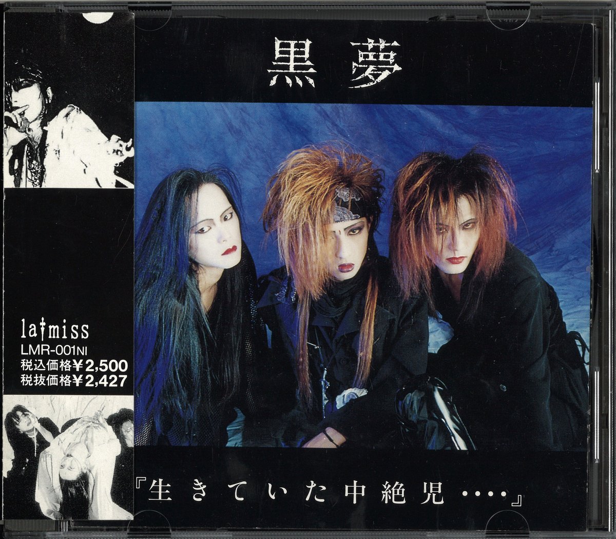 【超稀少】黒夢（清春、人時、臣）　1995　カレンダー