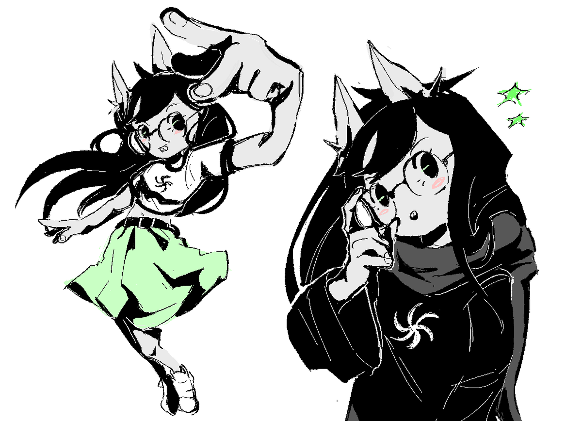 AmieChillie's tweet photo. Awesome Jade Harley Moments
#Homestuck https://t.co/JbzdWlefSz