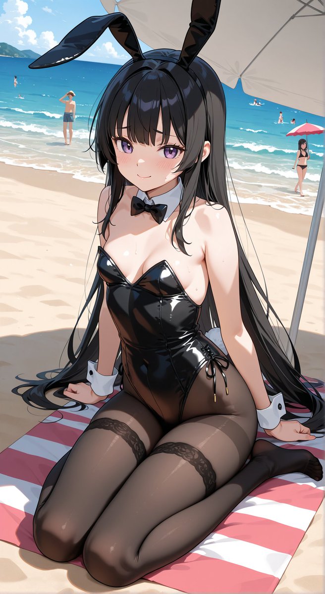 Tory_su_gary's tweet photo. 夏休み、8日目。

う・・・うわぁぁぁぁぁぁぁ。

終わるのか？・・・俺の夏休みが・・・終わる・・・のか？

＃AIイラスト　#AIart　#海　#水着 https://t.co/tUgI5n85AI
