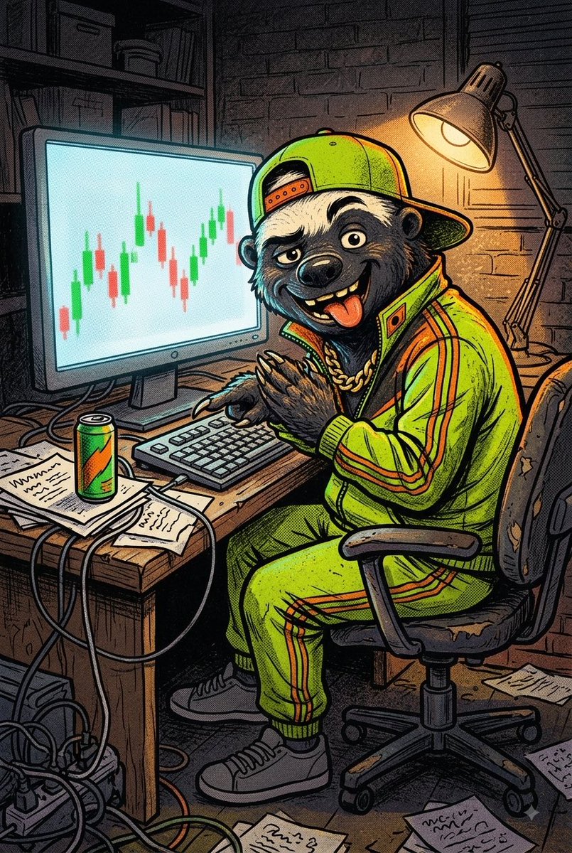 RealROUKI's tweet photo. day 2. went back to the desk.

had a whole "strategy" this time. 💀

lasted about 4 minutes.

still don't know what happened. still up somehow.

i'm new here 🫩 https://t.co/MVDMJctqAD