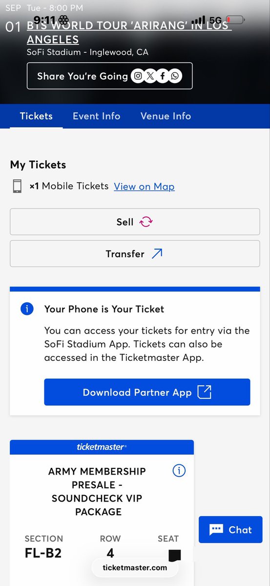 mnipoweer's tweet photo. - interest check for 2x bts la day1 vip tickets / jk bday
- sec b2 row 4 
- 850 each 
- accept paypal, zelle &amp; wise 
pls rt🫩 https://t.co/Z4CtNlZGcU