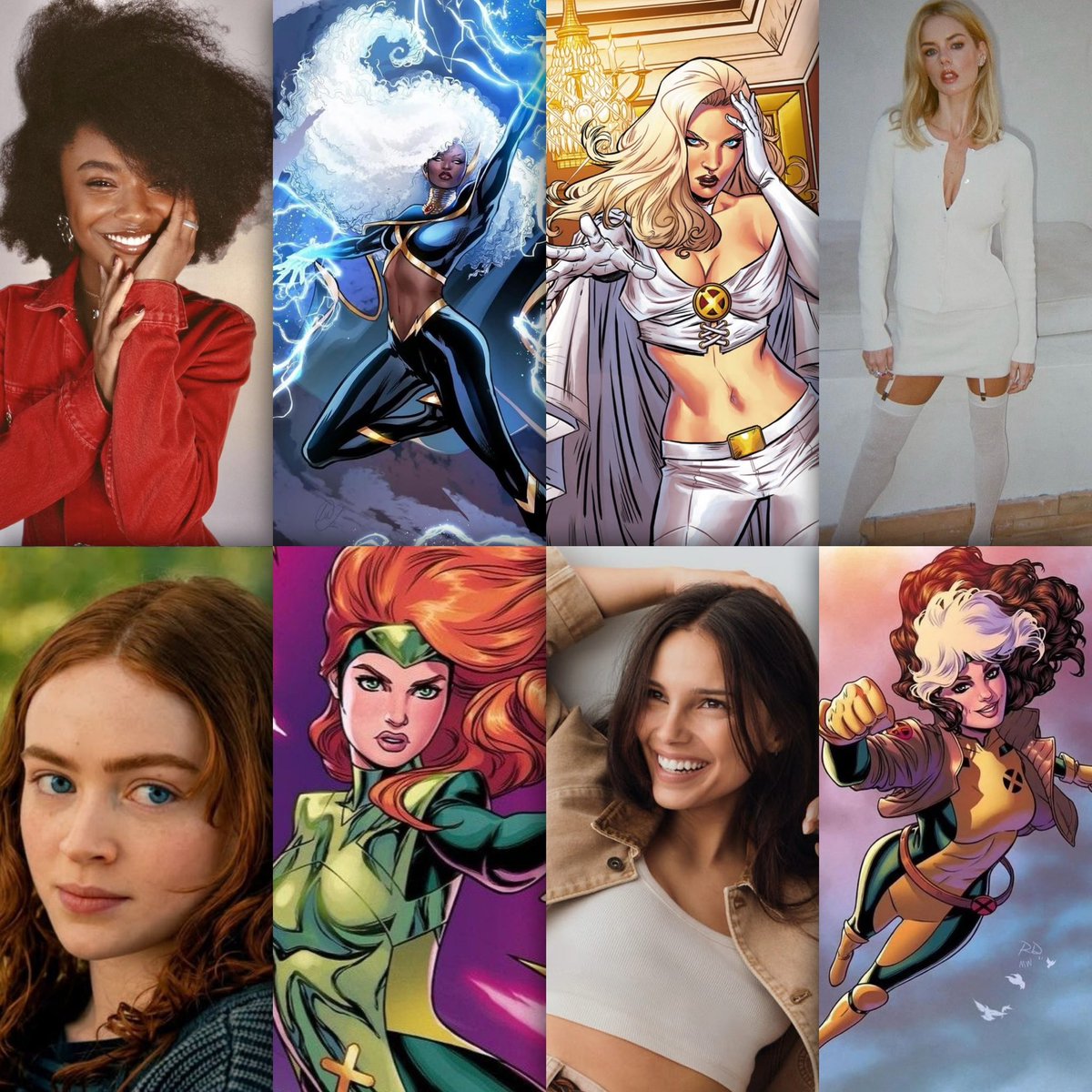 meloismone's tweet photo. THE WOMEN OF X-MEN OH MY GOD https://t.co/XyiePipM1X