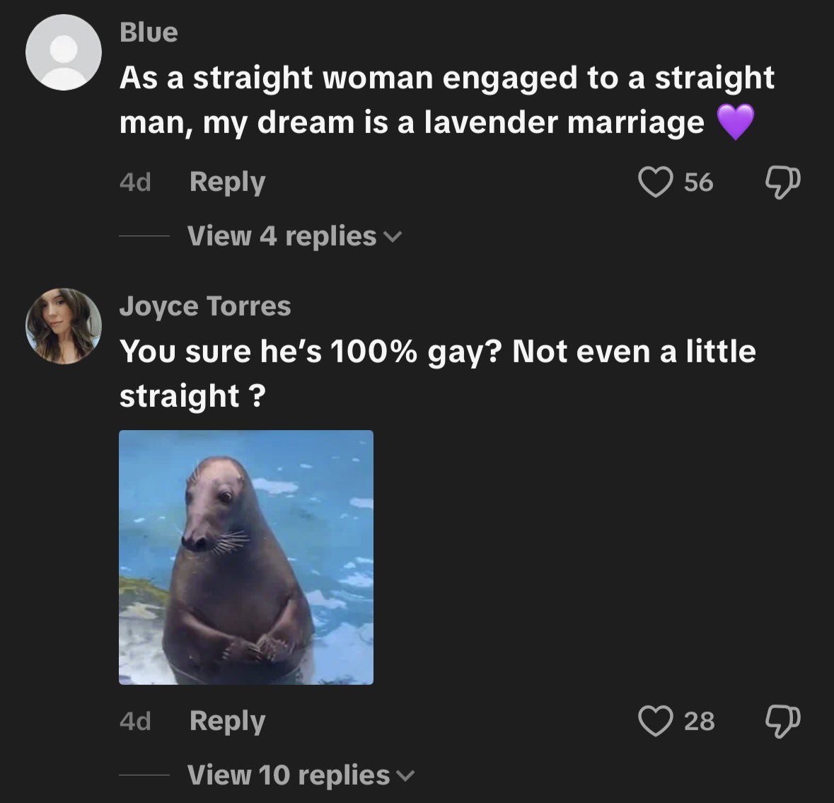 shayneschain's tweet photo. straight women on tiktok are fucking weird https://t.co/XlKjFpsNhN
