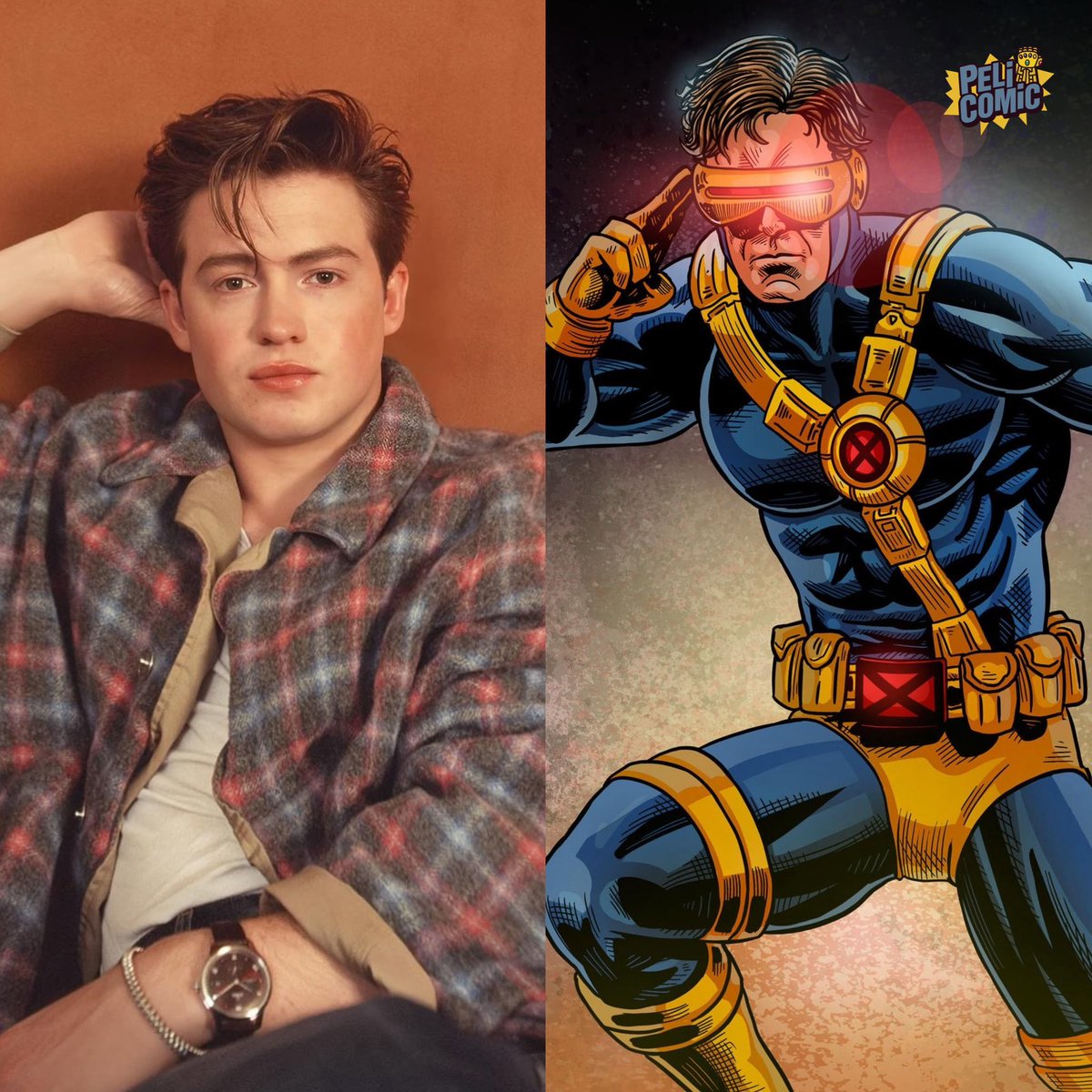 Peli_Comic's tweet photo. AAAA Marvel Studios anuncia el elenco de la nueva película de los X-Men, que llegará en 2028:

Christopher Abbott - Charles Xavier
Sadie Sink - Jean Grey.
Kit Connor - Cíclope.
Adam Driver - Mr Sinister.
Samara Weaving - Emma Frost.
Inde Navarrete - Rogue.
Maya Boyd - Storm. https://t.co/9bCpuz5HtU