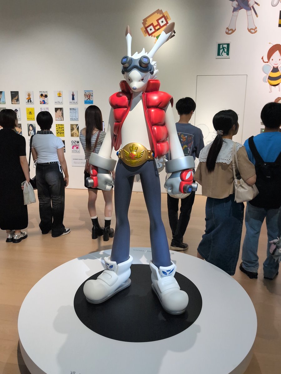 今日は朝イチで ＃細田守 の原点展に 行ってきました〰️✨️ 毎年夏に
