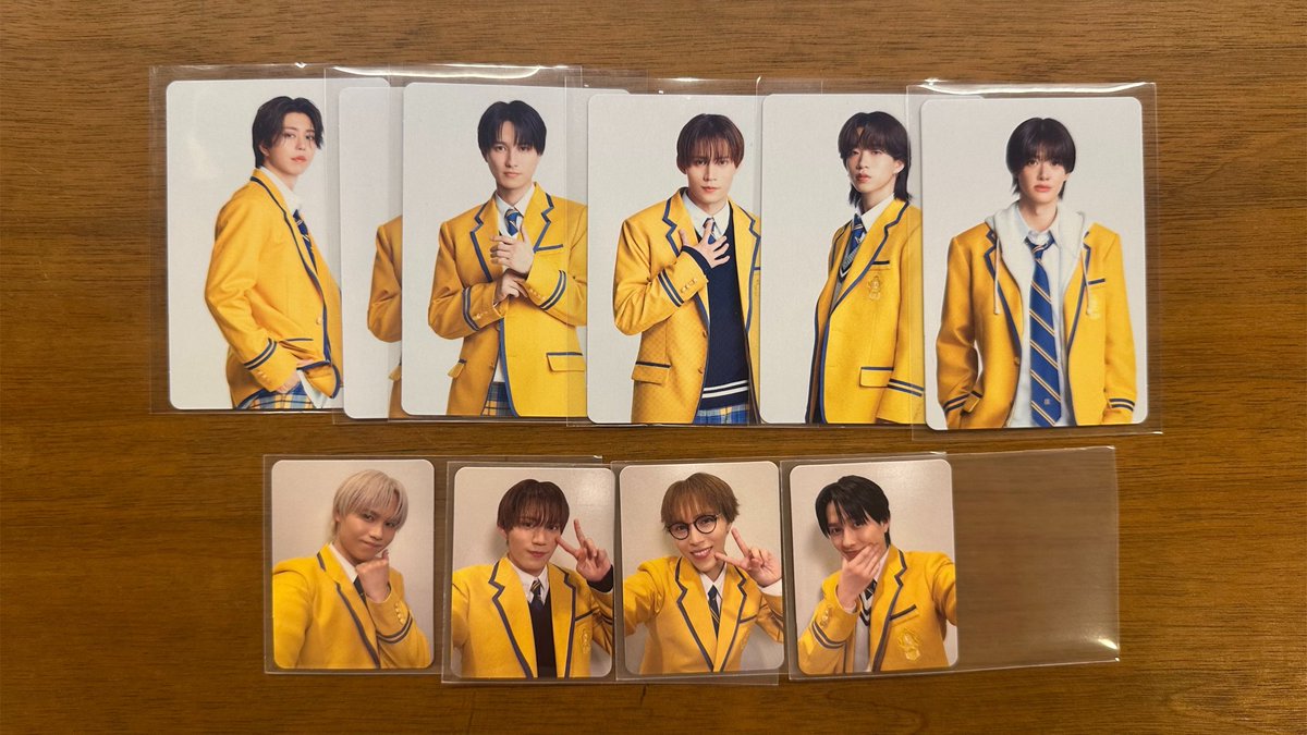 mfxptui103's tweet photo. Yes!東京 Y東 EBiDAN 封入トレカ 交換 BUDDiiS盤

【譲】 
通常→SEIYA、YUMA×2、SHOOT、TAKUYA、FUMINORI
小→SHOW、TAKUYA、KEVIN、YUMA

【求】 FUMIYA 通常サイズ

郵送にて交換
お気軽にお声掛けください🙇🏻‍♀️ https://t.co/J0V7BXSC9a