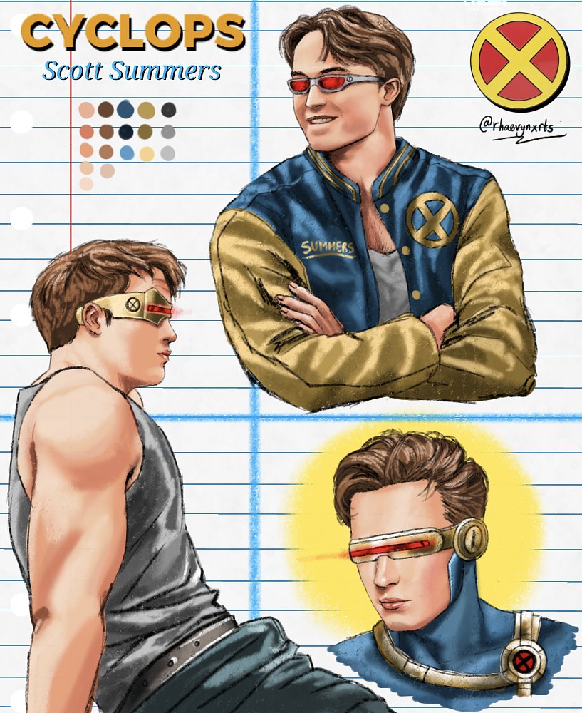 rhaevynxrts's tweet photo. The new Cyclops!♥️

#XMen #Cyclops #KitConnor #ScottSummers #Marvel #MCU #D23 https://t.co/e3yAcPknRA