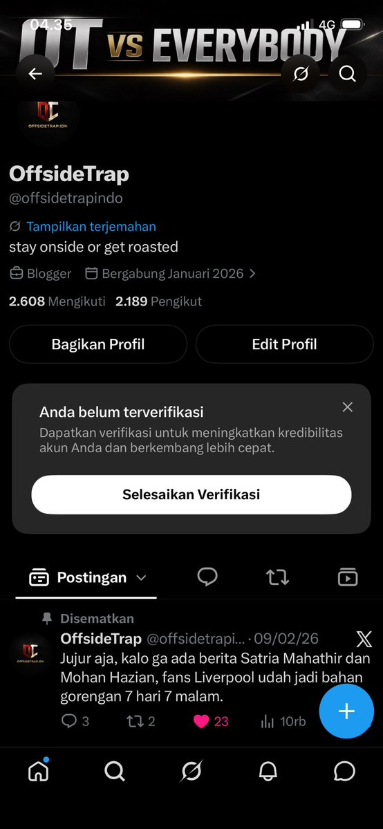 rusian24k's tweet photo. Jual akun x, akun safe 100%
Harga 100k aja minat sung dm https://t.co/b8HTUAhXcV