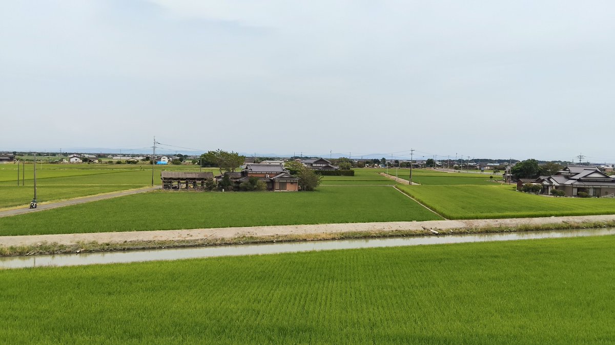 iroha168v's tweet photo. 田園風景
#キリトリセカイ https://t.co/0mShyXRjDX